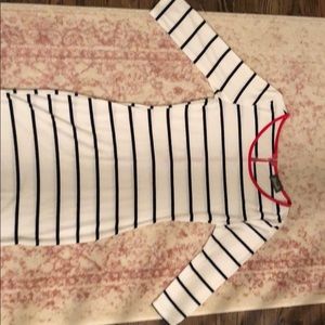 Boutique short striped dress